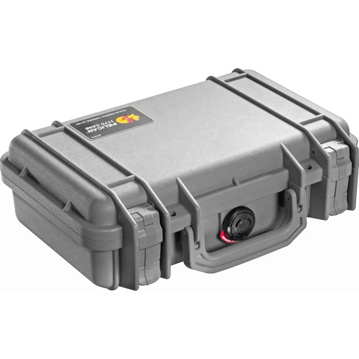 Pelican 1170 Watertight Hard Case with Pick-N-Pluck Foam, Silver