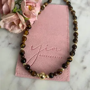 Tigers eye Stone Chocker