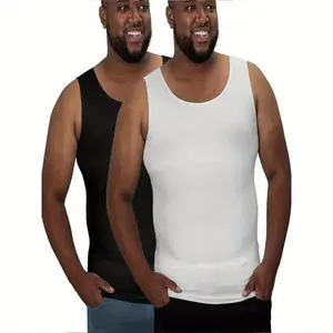 Men's Compression Tummy Control Body Shaper Tank Top Vest Undershirt Tops All Season Shaping Sweatshirt Menswear Shapewear Slim Fit Socks Black Stylish