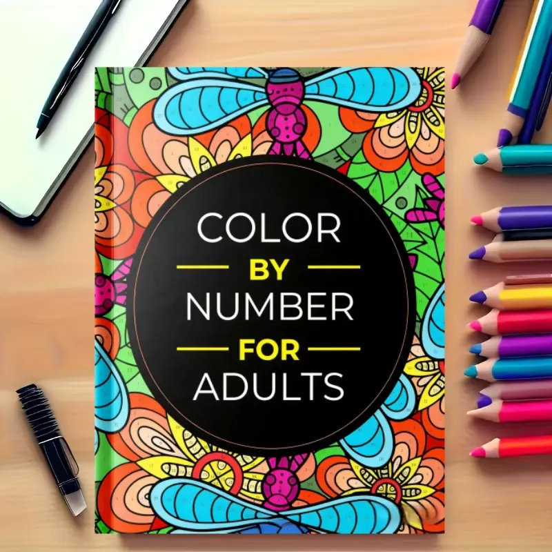 Art Book for Adults: 80 Stunning Coloring Pages for Relaxation & Stress Relief - Premium Coloring Pages Featuring Flowers, Animals, Mandalas, Nature, and Landscapes