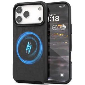 For Apple iPhone 17 Pro / iPhone 17 Pro Max Case Dual Layer Shockproof Rugged Anti Slip Cover Compatible With MagSafe