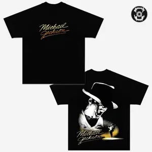 Michael Jackson Signature Graphic T-Shirt, King of Pop Vintage Style Tee, MJ Tribute Shirt, Retro Music Icon Streetwear, Classic Dance Legend Aesthetic Tee, Unisex Cotton Shirt Gift for Fans