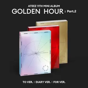 *A MUSIC POB* ATZ  - GOLDEN HOUR : PART.2 11TH MINI ALBUM PHOTOBOOK