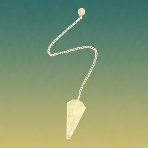 Clear Quartz Pendulum