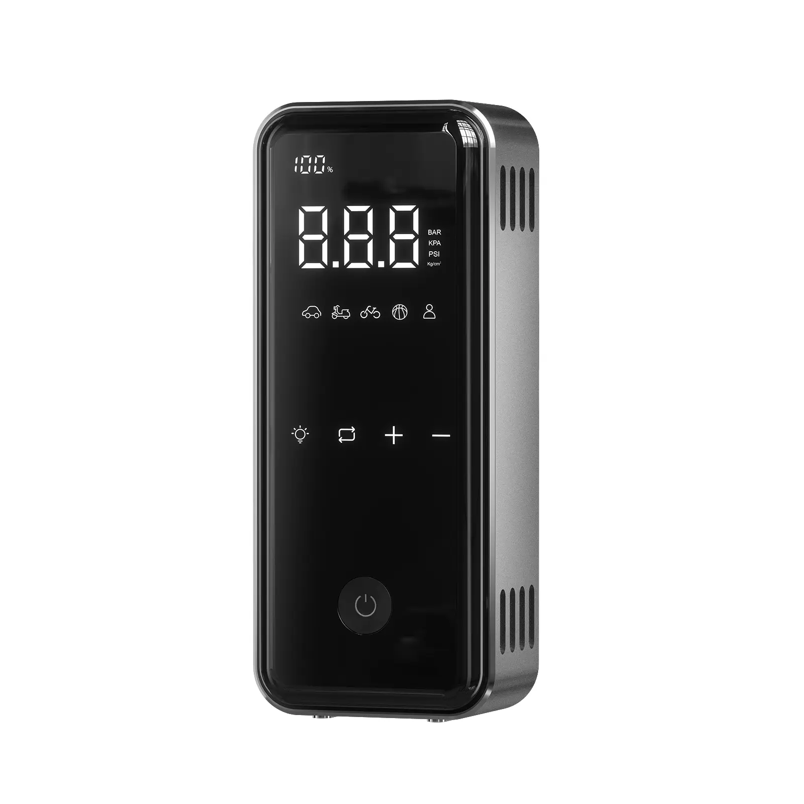 Denvix Cordless Digital Tire Inflator Deluxe Package - 2X Faster Inflation, 15000mAh Battery, 45W Fast Charge, 4 Modes, Ultra Bright Light, Touchscreen, Portable Charger, Automotive Maintenance Tool