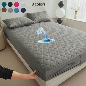 Waterproof Mattress Cover Set, Multiple Colors Available, 100% Waterproof Deep Pocket 30cm, Soft Breathable Bed Protection for Bedroom