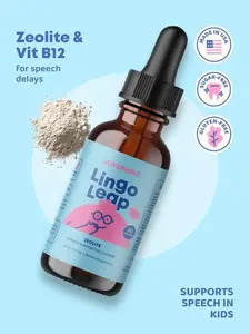 JoySpring LingoLeap for Kids Zeolite Drops with BVitamins Support Speech Learning Holistic Approach for Children's Development - Healthcare, Fitness
