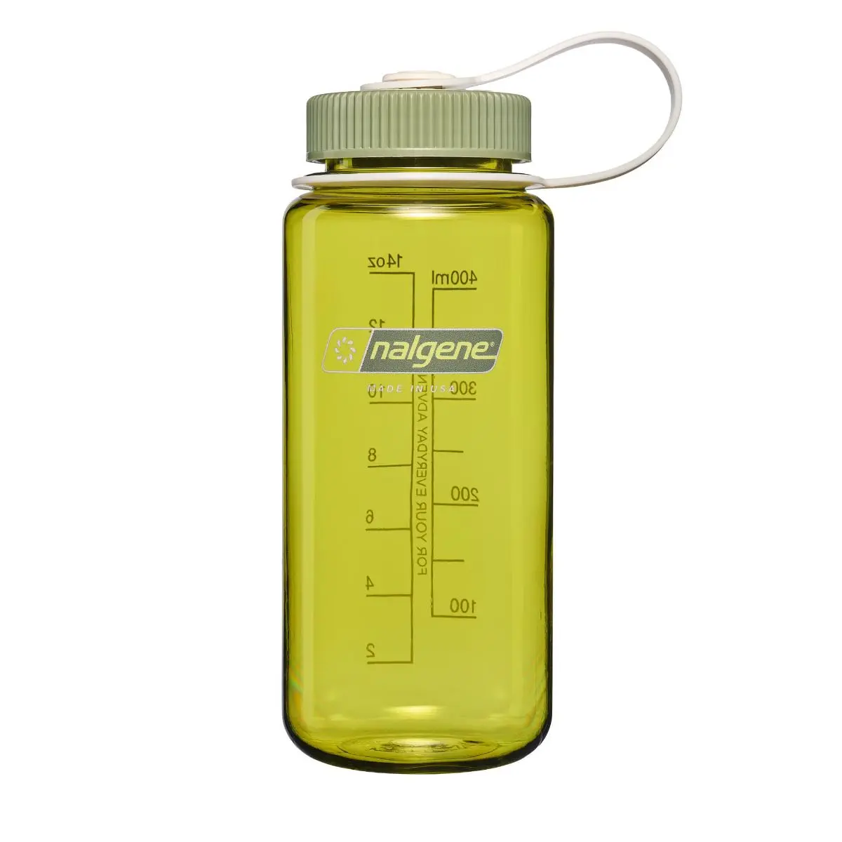 Nalgene 342917 Wide Mouth 16 oz Sustain Endive Green Water Bottle