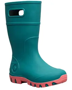 Bogs Girls' ' Essential Tall Rain Boot Round Toe - 73158-440