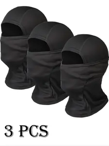 MUSION Breathable Mesh Balaclava, Sun Protection & Windproof Headgear for Motorcycle & Cycling, Comfortable Fit Full Face Mask, Durable Material