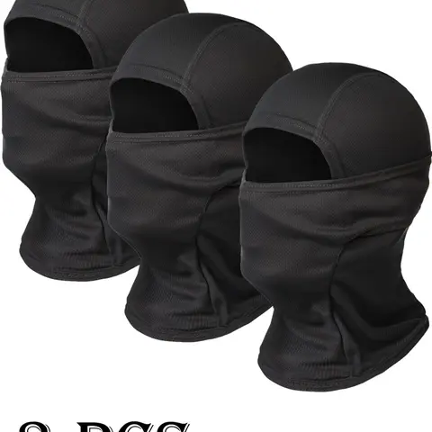 【Black Friday】MUSION Breathable Mesh Balaclava Mask Headwear, Sun Protection & Windproof Headgear for Motorcycle & Cycling, Comfortable Fit Full Face Mask, Durable Material, Outdoor Sports Mask, Outdoor Dustproof Mask