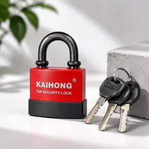 KAIHONG Top Security Lock Stainless Steel Padlock with 3 Keys for Enhanced Protection