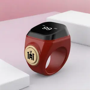 Smart Prayer Beads Ring, Digital Simple Style, Compact, Lightweight, APP Connection, Waterproof Electronic Tasbih Counter Timer For Muslim, Muslim Prayers, Daily Worship