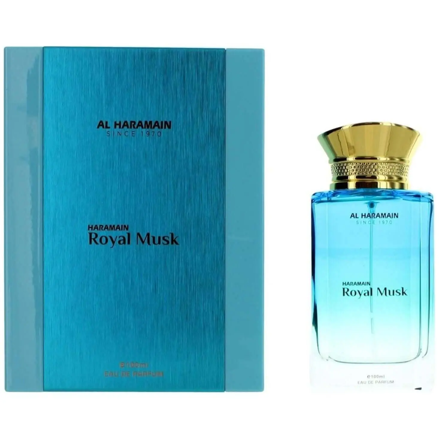 AL HARAMAIN Royal Musk Unisex EDP Sprayer - Women's Fragrance, Musk Perfume Bottle, Beeswax & Jasmine Notes, Aerosol Spray, 10ml & 3.4 fl oz, New in Box, Musk Perfume Bottle Women's Fragrance