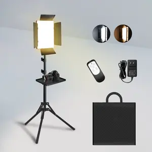 36W Photography Lighting, Arsoer Bi-Color 2700K-6500K Studio Lights with Remote& Display, CRI95+ 72” Video Lighting for Video Recording/YouTube/TikTok/Live Streaming/Ins