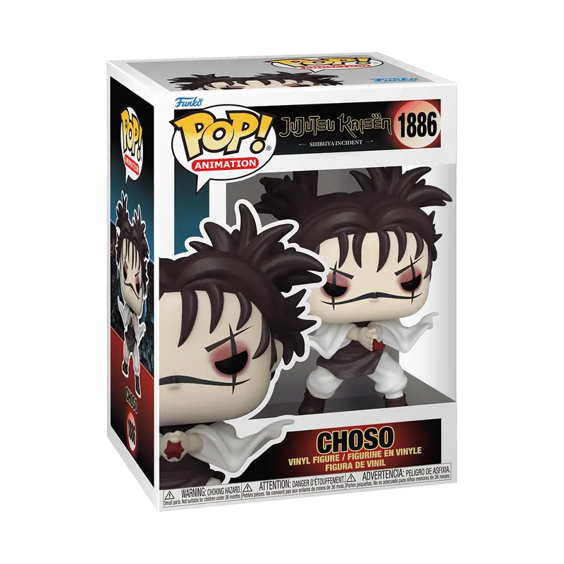 Funko Pop! Jujutsu Kaisen - Choso (Piercing Blood) #1886 Collectible Pop Vinyl Figure