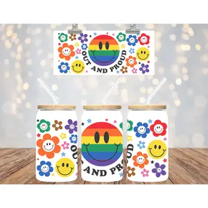 Uv Dtf Cup Wrap Out And Proud 22