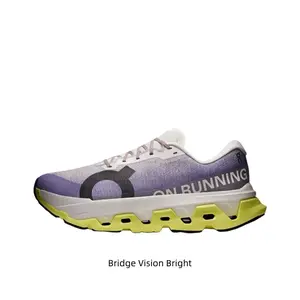 Long-Distance Training Running Shoes, Purple-White Gradient Colorway, Dual-Layer Cushioning Technology and Cushioning Technology