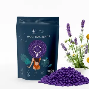 Wax Beads for Bikini & Brazilian Area Specially Formulated for Sensitive Areas | Waxing | Body Care | Bikini and Brazilian Waxing Hard Wax beads | Hard Wax Beads for Waxing | Hair Removal | Zakia Beauty 1 LB