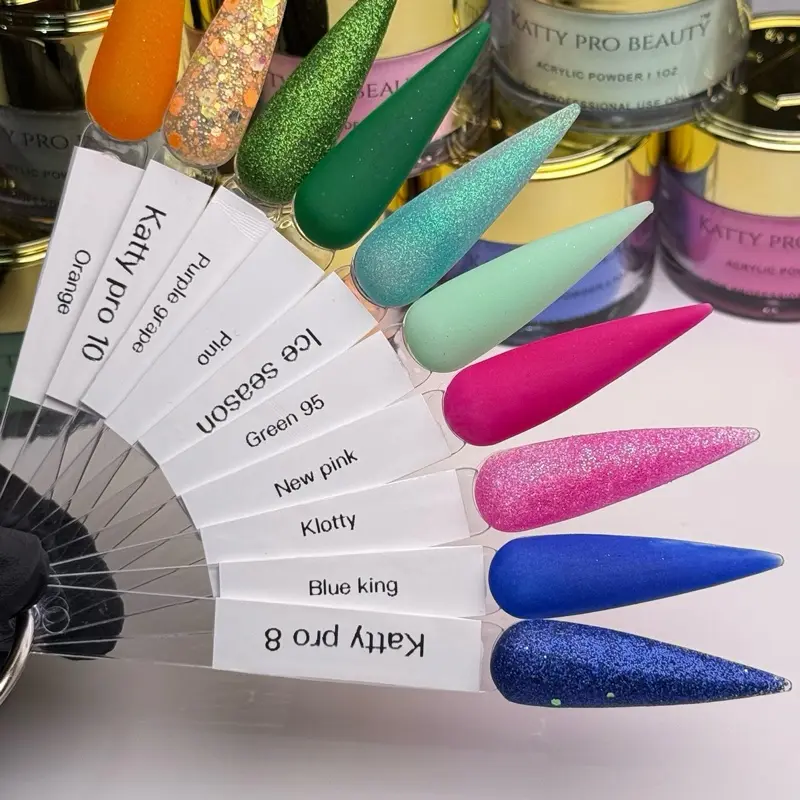 MIX COLLECTION  for nails acrylic 10 PCS
