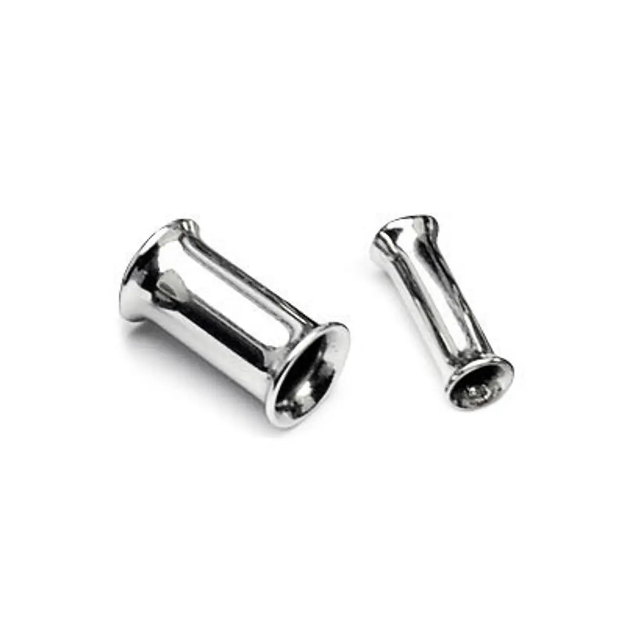 Pair of Flared Tunnel Ear Gauges (12 gauge to 0 gauge)