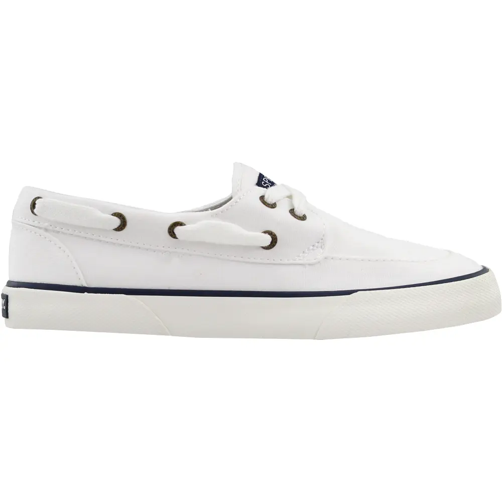 Sperry Womens Pier Boat Jewel Slip On Sneakers Shoes Casual - White