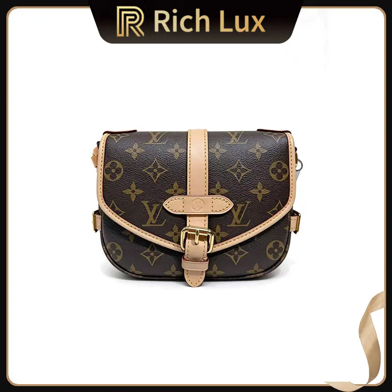 Pre-owned Louis Vuitton Saumur BB Monogram Crossbody Bag Chic Style, Everyday Use, Work Ready Option, Everyday Crossbody Bag, Chic Crossbody Bag