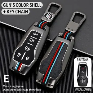 Car Smart Remote Key Case, Car Key Protector, Portable Car Key Chain, Car Key Holder, Car Accessories for Ford Car, F150, Edge, Explorer, Lincoln MKZ, MKC