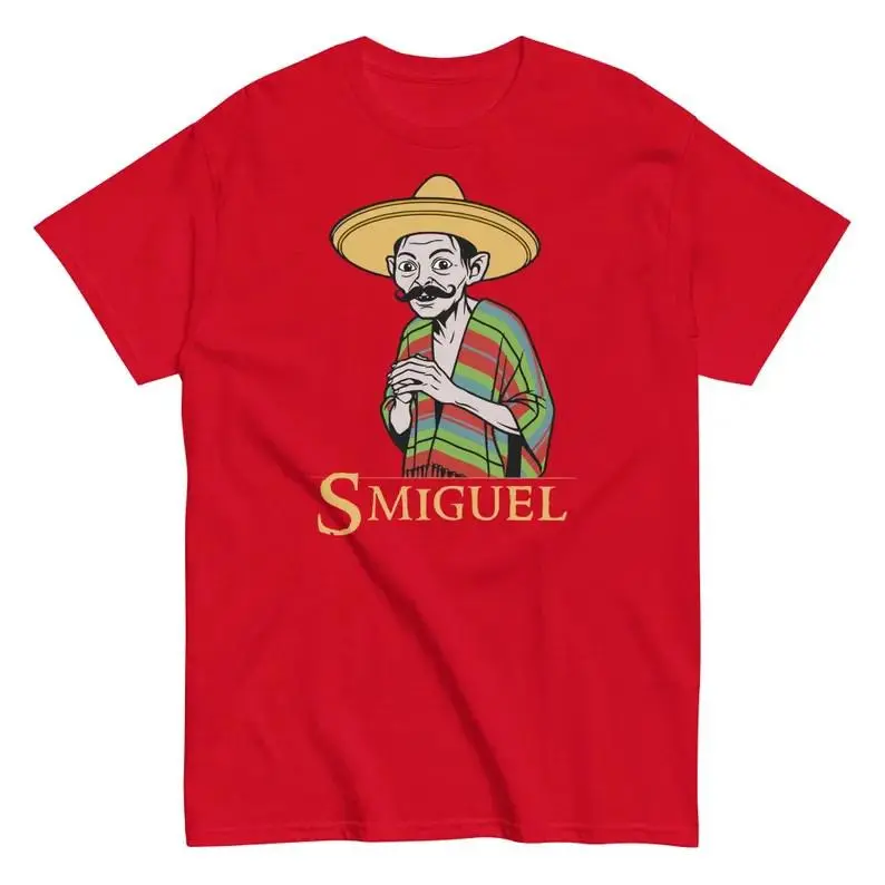 Smiguel T-Shirt, Smiguel Mexican Sombrero Funny Parody Shirt, Epic Fantasy Humor, Middle Earth Fan Gift, Smiguel Mi Precioso Unisex Tee