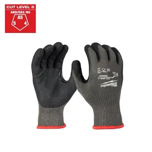 Milwaukee 48-22-8953 Cut 5 Dipped Gloves - XL (6 Pack)