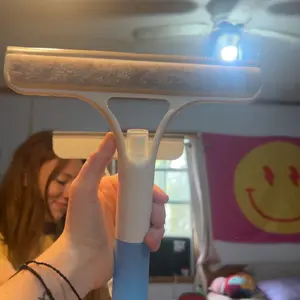 3 in 1 Window Cleaning Scraper, Squeegee and Scrubber with Spray, Multifunctional Household Cleaning Tool, Car Windshield Cleaner,Lightweight Silicone Microfiber Wipe