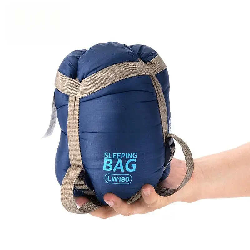 LW180 Sleeping Bag Ultralight Portable Splicable Single Spring Summer Outdoor Hiking Camping Climbing Sleeping Bag