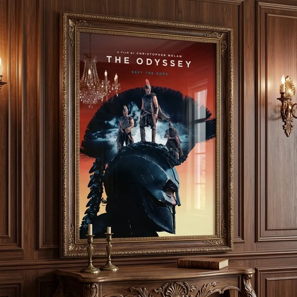 The Odyssey Movie Art Poster 2026 No Frame – Epic Adventure Film Wall Decor Print Gift
