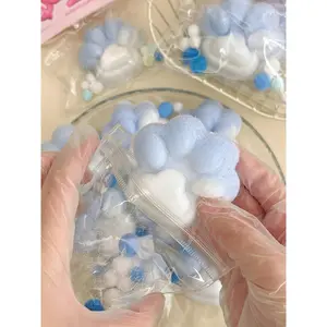Fluffy Cat Paw Squishy - Soft and Comforting Stress Relief