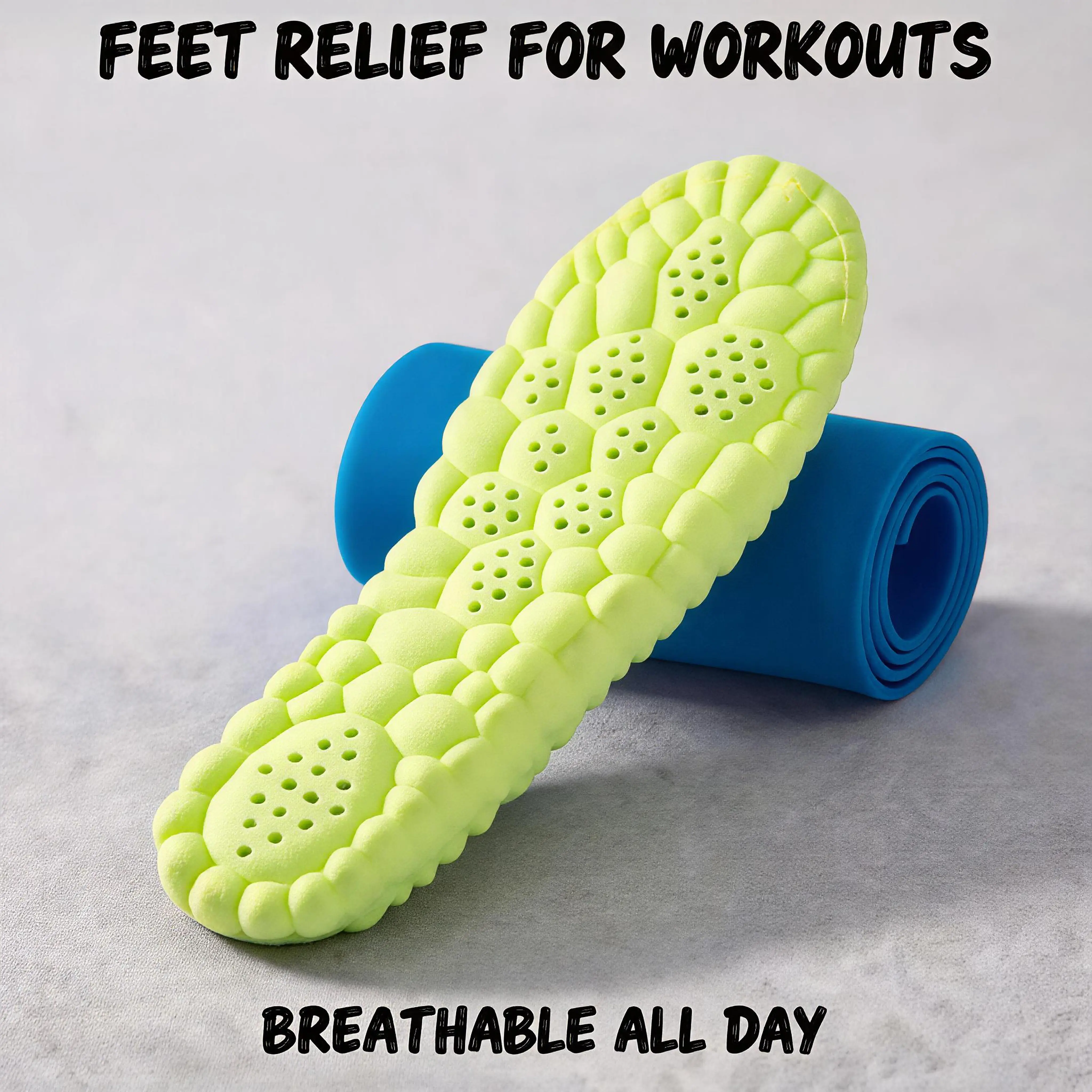 Breathable cushioning insoles with massage bumps, moisture-wicking design, and a top layer of responsive foam.Suitable for volleyball, tennis, and quick stop/change-of-direction sports; protects the ankle while providing #backtoschool