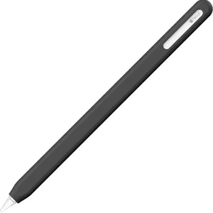 UPPERCASE NimbleSleeve Premium Silicone Case Holder Protective Cover Sleeve for iPad Apple Pencil 2nd Generation Only (Mineral Gray) Accessories Tablet Durable Grip Handheld Charging Protection