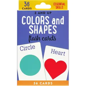 Colors and Shapes Flash Cards Hardcover – January 1, 2021