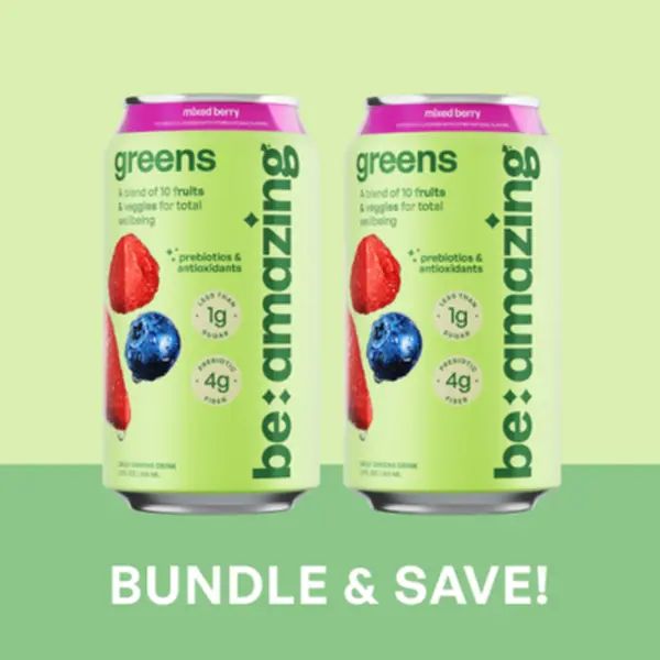 Fiber & Flavor Bundle | Be Amazing Mixed Berry Daily Greens Drink Bundle