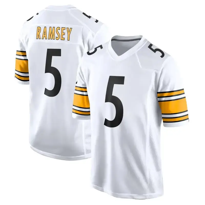 Full Print Ramsey #5 Jersey Shirt, America Football Jersey, Unisex Breathable Team Game Uniform, Sports Fan Apparel Gift for Football Fans, Gift For Him