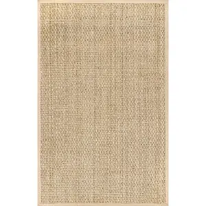 Hesse Checker Weave Seagrass Indoor/Outdoor Area Rug