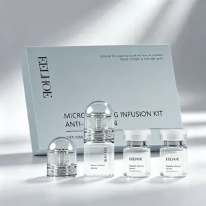 【3 BOX】EELHOE Micro-Infusion System-Facial Serum for All Skin Types Facial Systemfor a Refreshed&Youthful-Looking Appearance Hyaluronic Acid Facial Set Gentle Hydration and Nourishment for Skin; non-greasy moisture