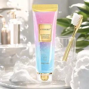 Fluoride-Niacinamide Probiotic Antiplaque Toothpastes - Daily Cleansing, Deep Stain Removal, Deep Whitening, Brightening, Natural Teeth Whitening & Complete Oral Health Management