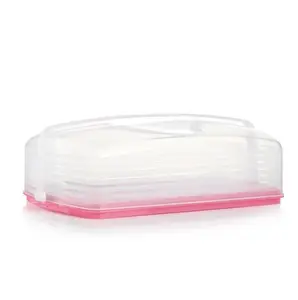 Tupperware Cake Taker Rectangular: Reversible Tray for Cakes & Cupcakes Baking Tools Bakeware