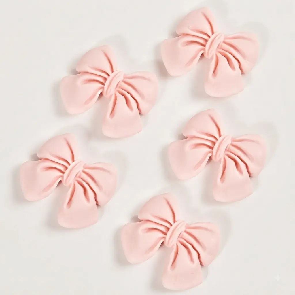Cute Bow Slime Charms – Mini Resin Bow Charms For Slime, DIY Crafts, Phone Cases, Scrapbooking, Jewelry, Nail Art & Handmade Accessories. Adorable Embellishments For Creative Projects, Custom Designs, Gifts & Crafts.