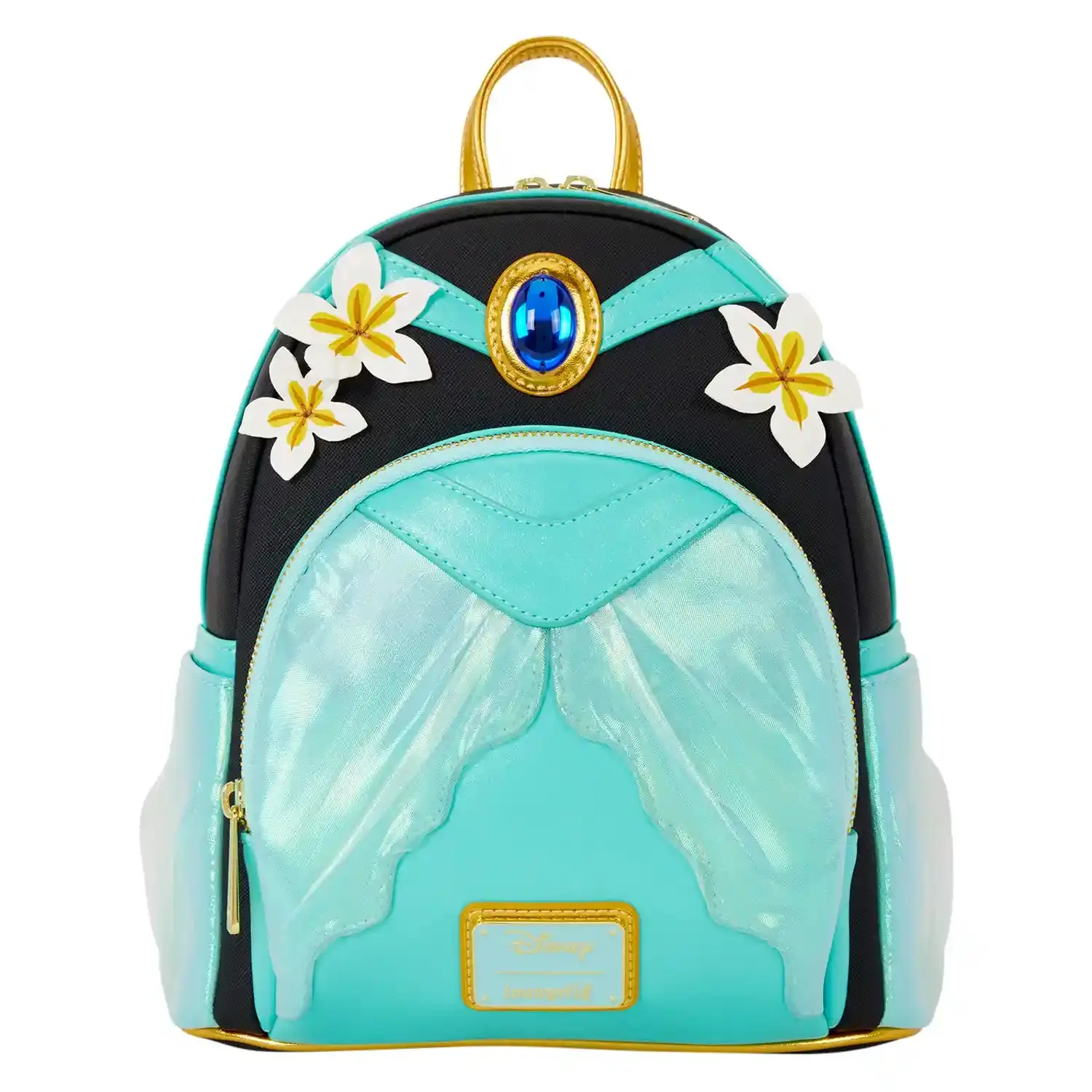 Loungefly Disney Princess Jasmine Cosplay Mini Backpack with Lamp Bag Charm