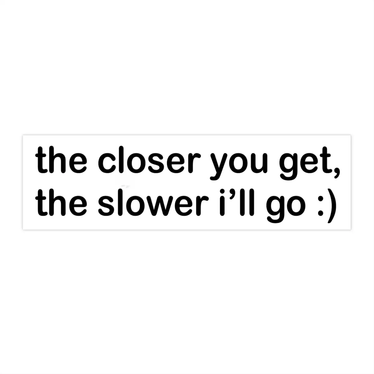 Tailgate Bumper Sticker