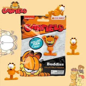 1PC Garfield Blind Box 3D Cute Figural Toy Officially Licensed Collectible Small Random Character Gift for Birthday Party Holiday Fun Decor Perfect for Garfield Fans Collectible Display Piece for Home Office or Collecting