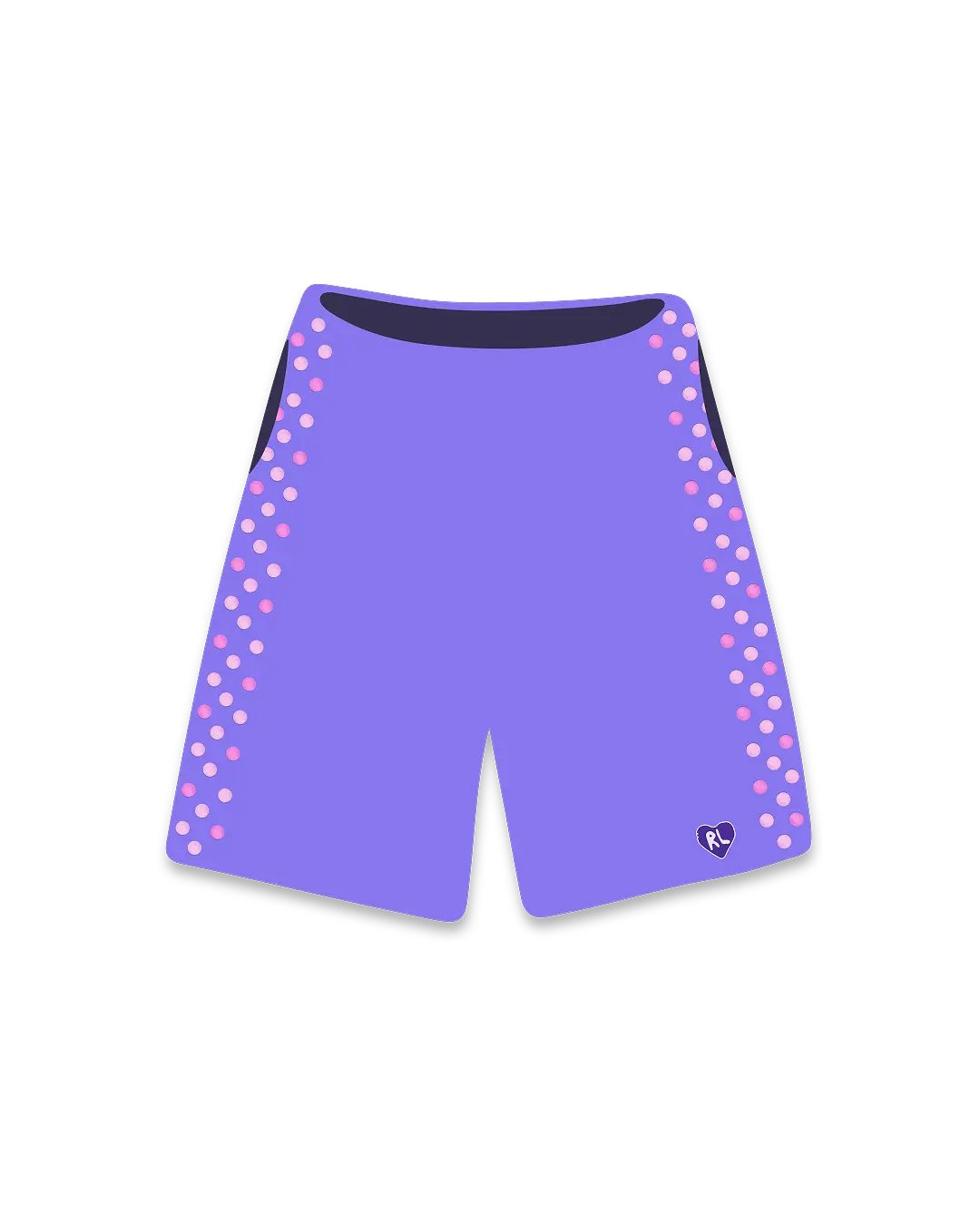 Stoned Sweat Shorts - Purple