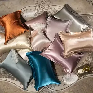Luxury Mulberry Silk Pillowcase, 25mm Satin Fabric, Low Allergenic, Envelope Closure, Hand Wash Only, Soft & Smooth, Hypoallergenic