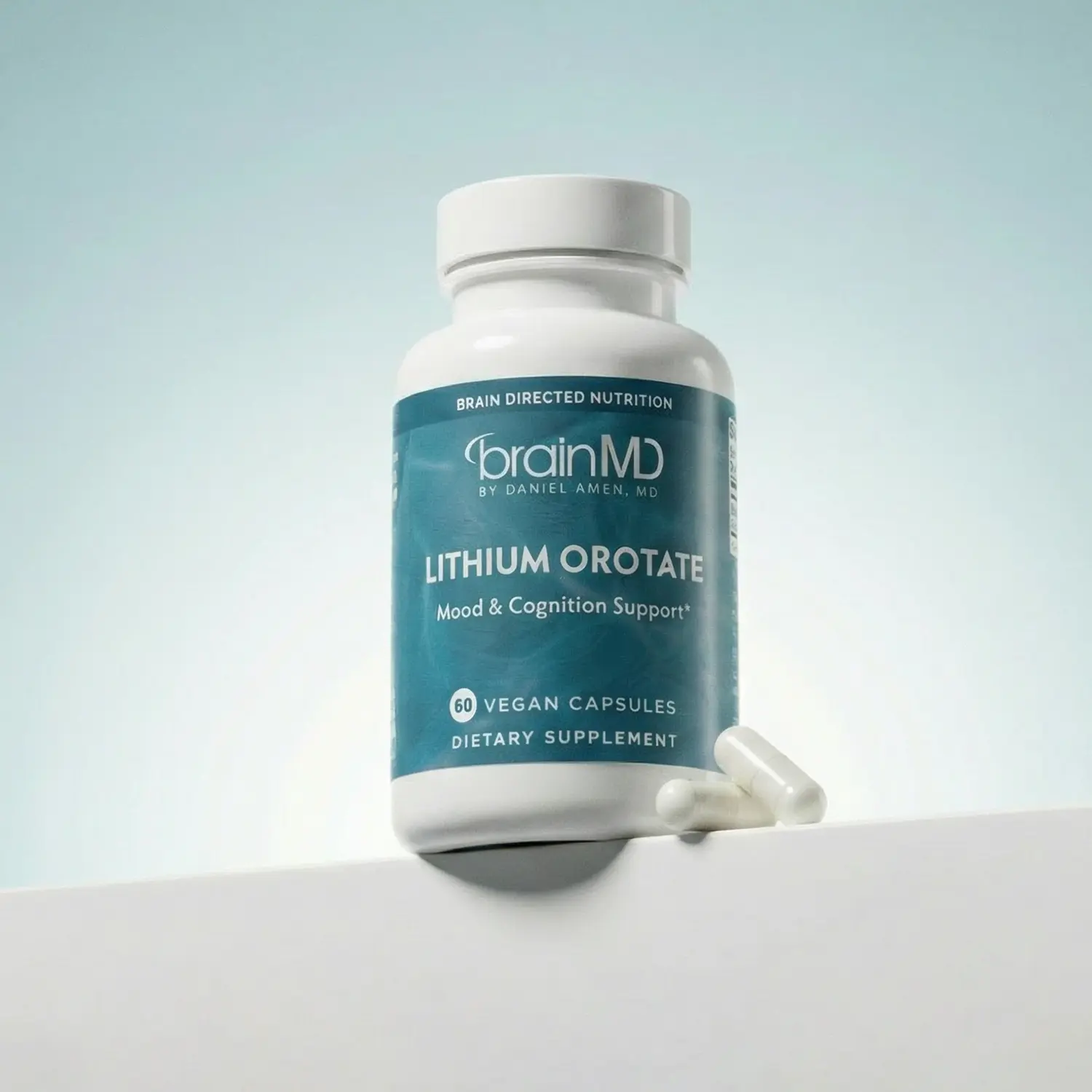Lithium Orotate by BrainMD | Mood & Emotional Wellness Support Supplement